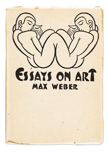 WEBER, MAX. Essays on Art.